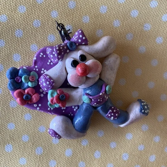 Handcrafted; Easter Bunny; Pastel; Ornament; - Picture 2 of 7